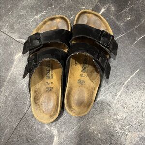 Birkenstock Arizona, black. Size 38